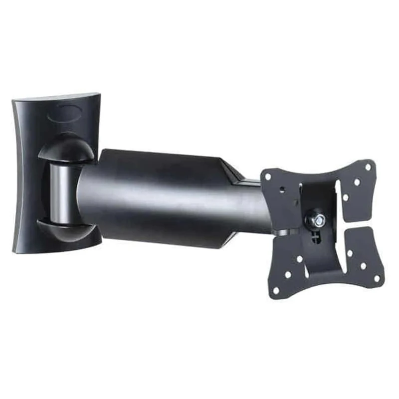 Vivanco WM 3220 Wall Mount VESA 200 x 200 20 kg 10° Tilt 90° Rotation Black - Image 1