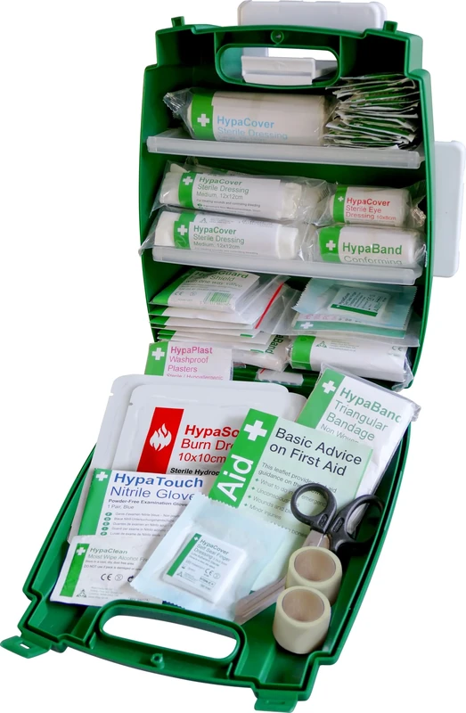 Safety First Aid Group Evolution Plus Workplace First Aid Kit BS 8599 Compliant, Medium