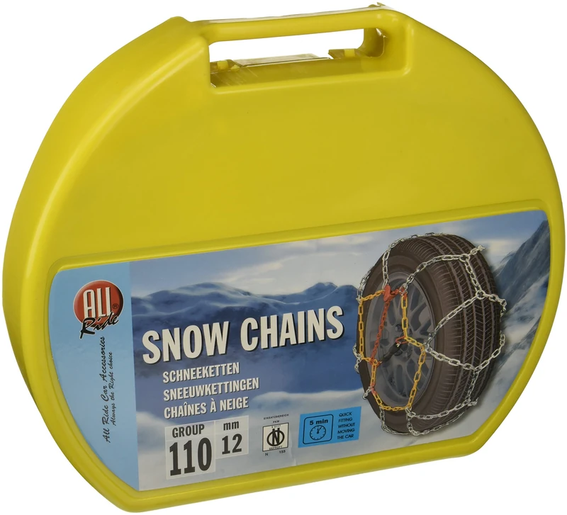 All Ride 871125222091 Snow Chains Group 110, 2 Units