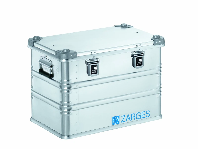 Zarges 40564 Aluminium Case, K470, 550 mm x 350 mm x 380 mm