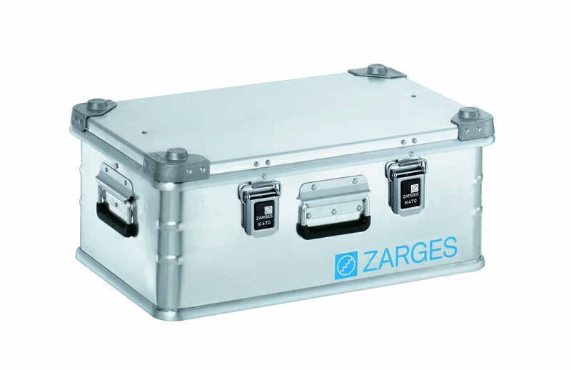 Zarges 40568 Aluminium Case, K470, 550 mm x 350 mm x 220 mm