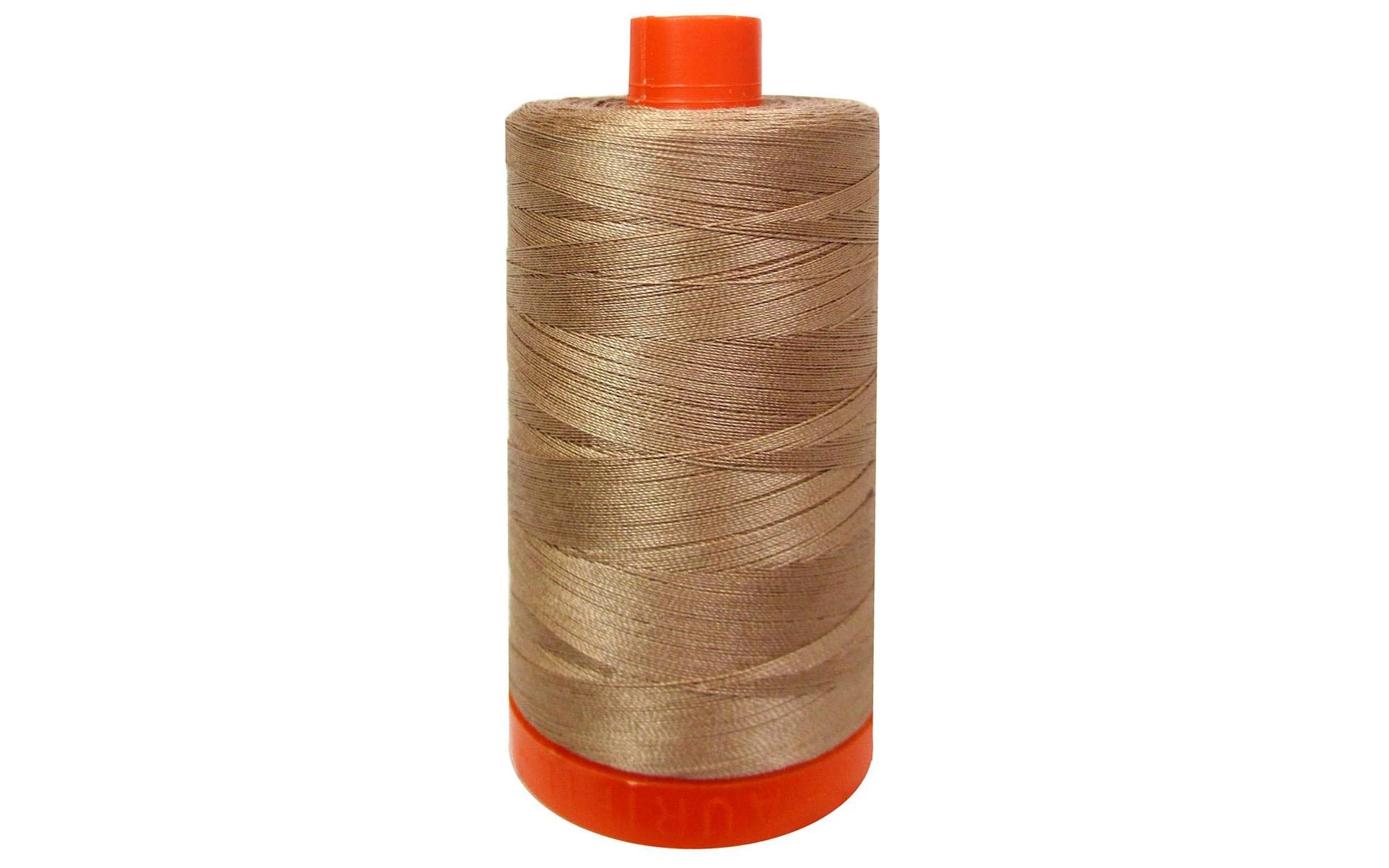 Aurifil Mako Cotton Thread Solid 50wt 1422yds Cafe' au Lait