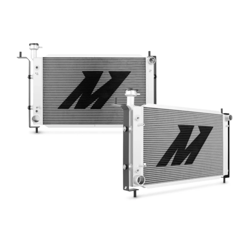 Mishimoto MMRAD-MUS-94BA Aluminium Radiator w/Stabilizer Automatic Compatible With Ford Mustang Automatic 1994-1995 Silver