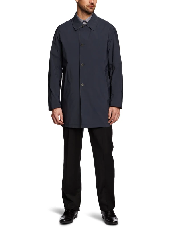 Brooks Brothers Reversible Nylon Trench Men's Jacket Navy/Khaki XX-Large