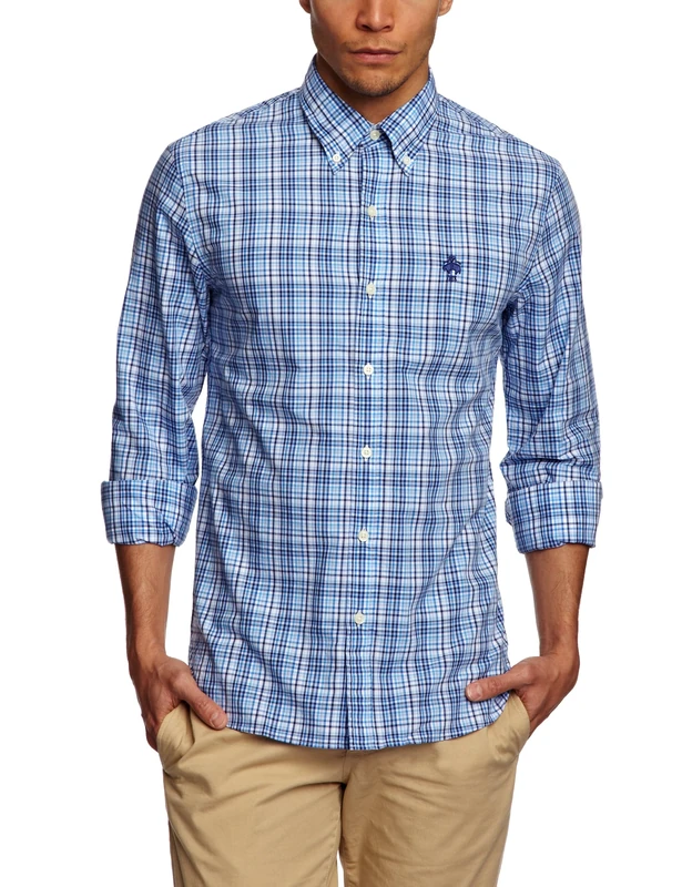 Brooks Brothers Plaid Men's Shirt Multi X-Small