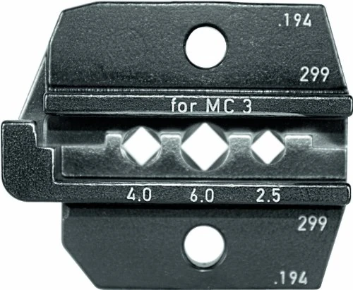 Rennsteig 624 194 3 0 12.194 Crimping Die Set, Multi-Colour