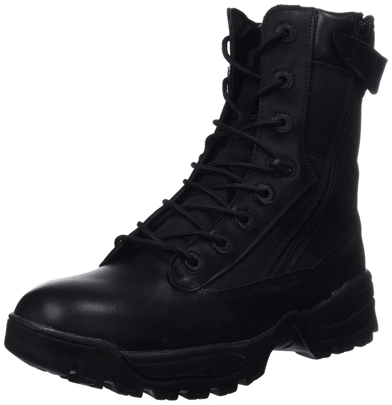 Mil-Tec Men's tactical hiking boots, black, 7 UK