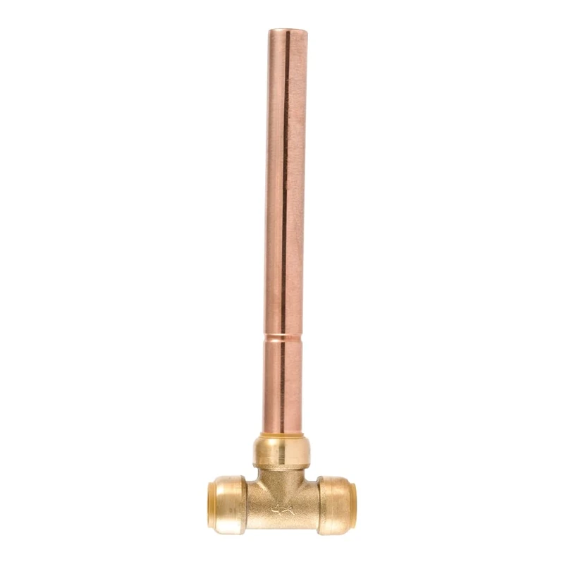 SharkBite 22632LF Brass Push Water Hammer Arrestor, Copper, 3/4 in. Residential