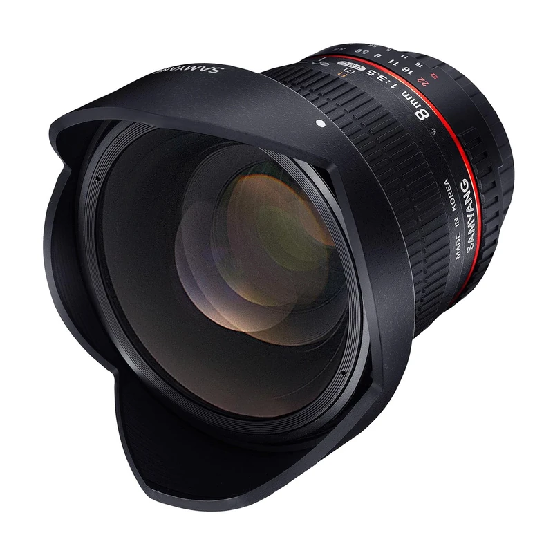 Samyang 8mm/F 3.5 ASPH IF CS2 Lenses