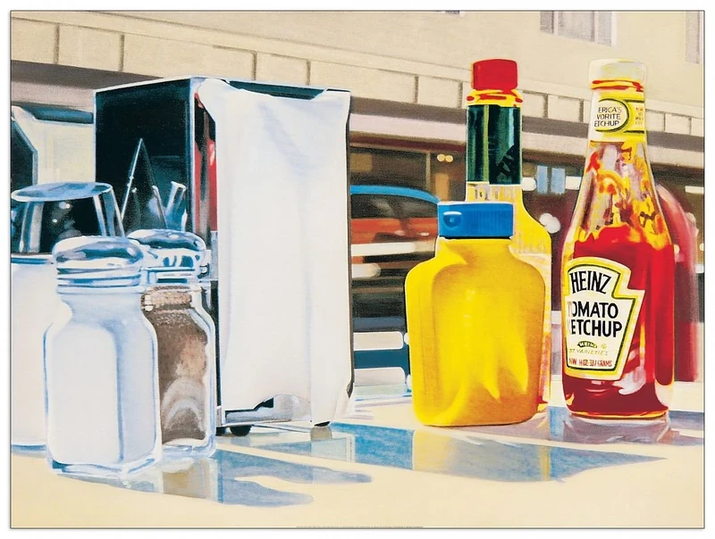 Artopweb Galli The Diner Decorative Panel, Multi-Colour - Image 1