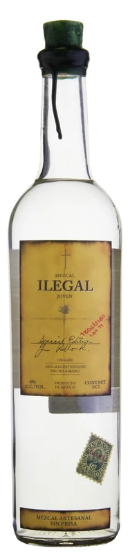 Ilegal Joven Mezcal, 70 cl
