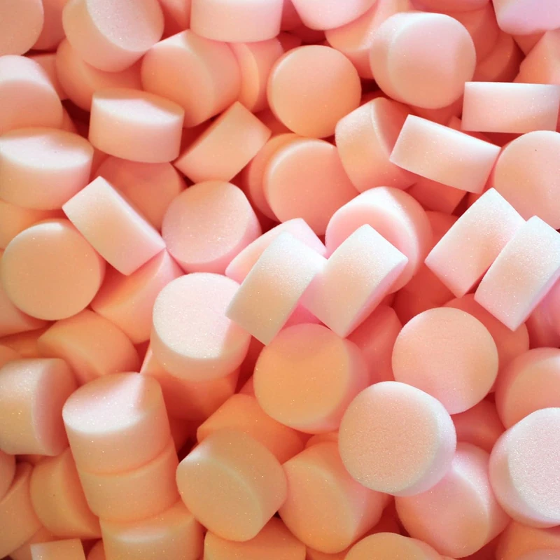 Eulenspiegel Make-up Sponges - Fine-pored - 100 Pieces