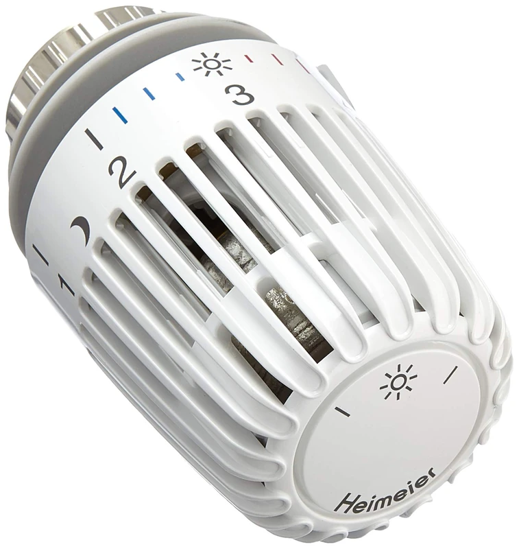 Heimeier Radiator Thermostatic Head Type K White Set of 4