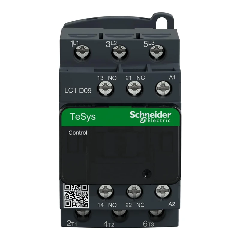 Schneider Electric TeSys D contactor - 3P(3 NO) - AC-3 - = 440 V 9 A - 120 V AC coil