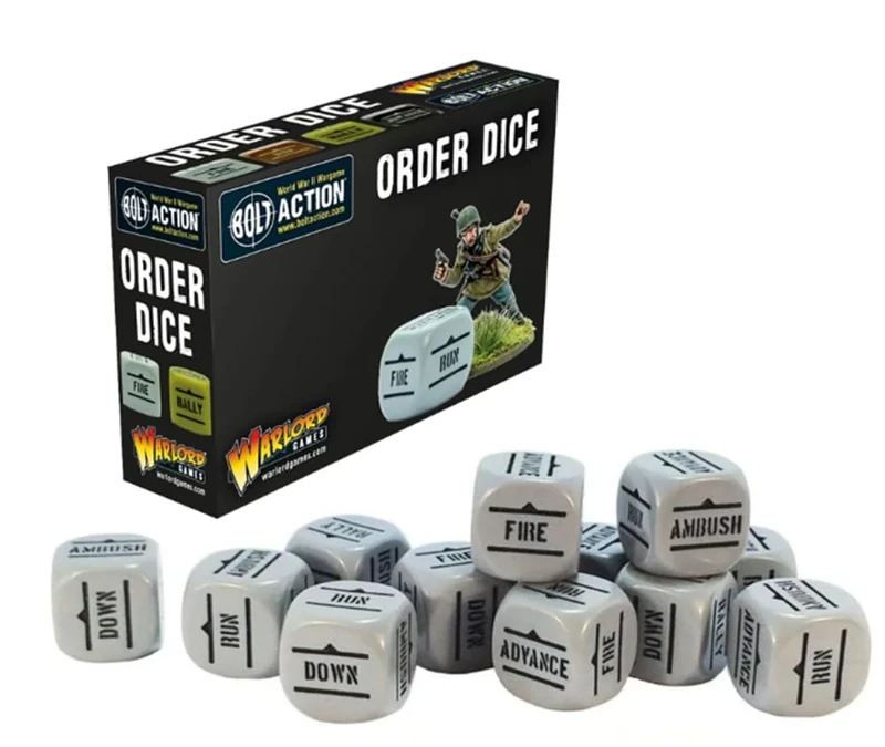 Grey Order Dice for Bolt Action by Warlord Games - Image 1