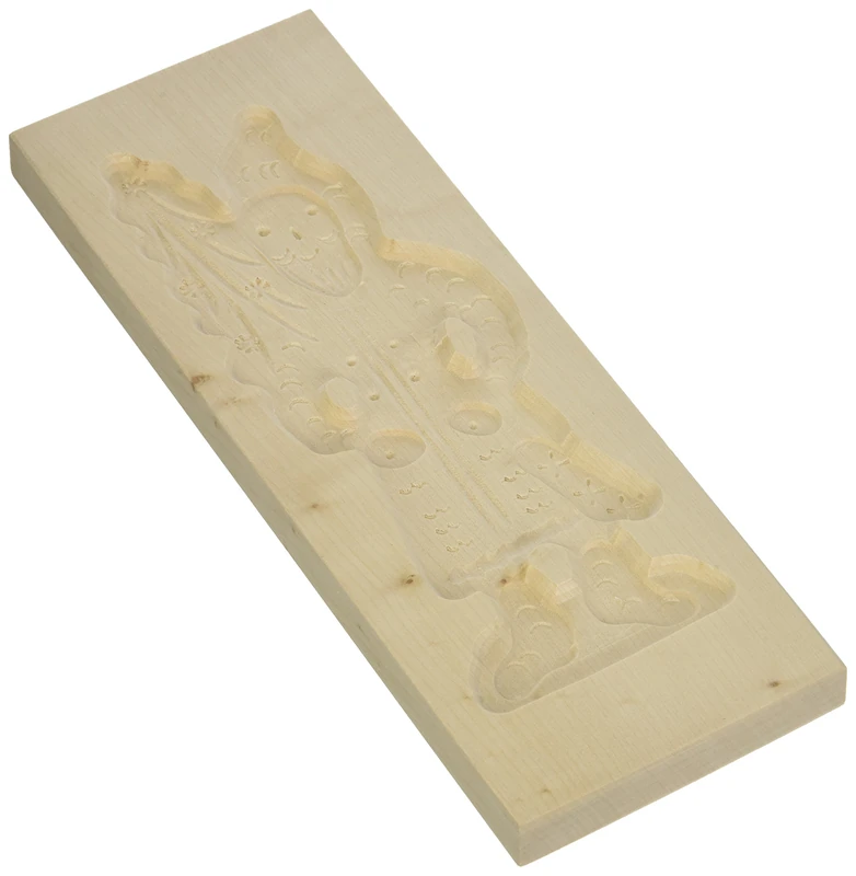 Stadter Santa Claus Springerles Model - 9 x 25 cm Pear Wood - Image 1