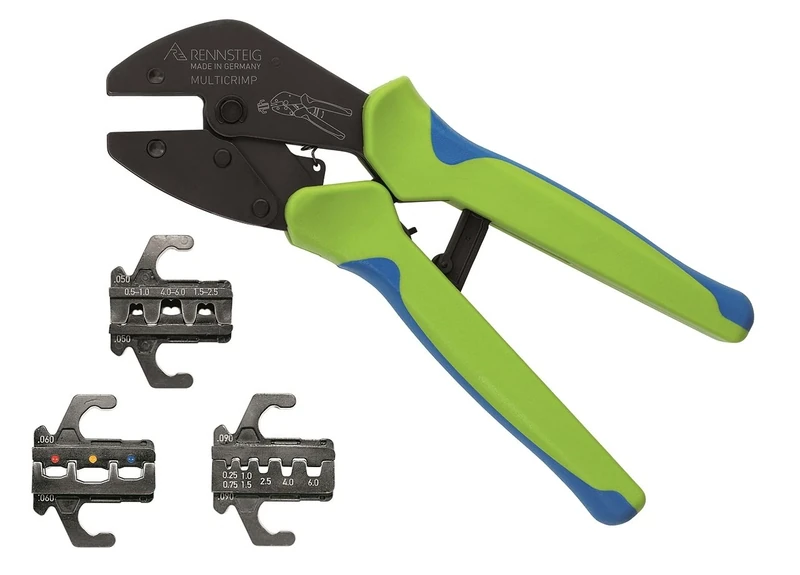 Rennsteig 629 004 3 Multi-Crimp Assembled with Dies, Multi-Colour, 50/60/90 mm