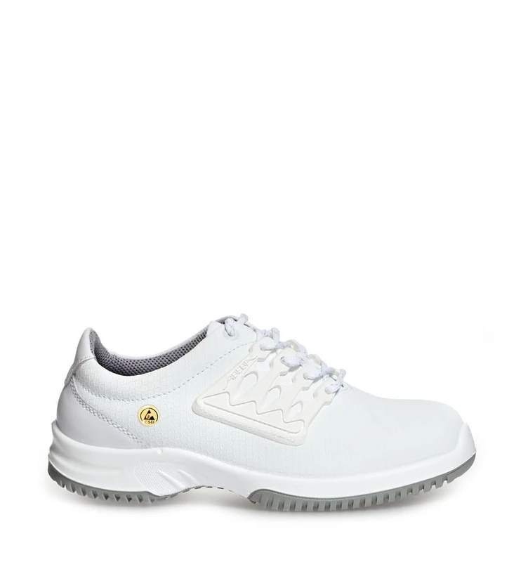 Abeba 31760-48 Size 48 "ESD-Uni6 Safety Low Shoe - White