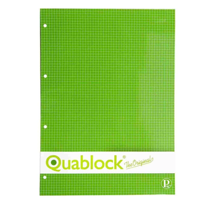 PIGNA BLOCCO COLLATO QUABLOCK Pigna – A4 – 4 mm – 50 FF 00609774 M