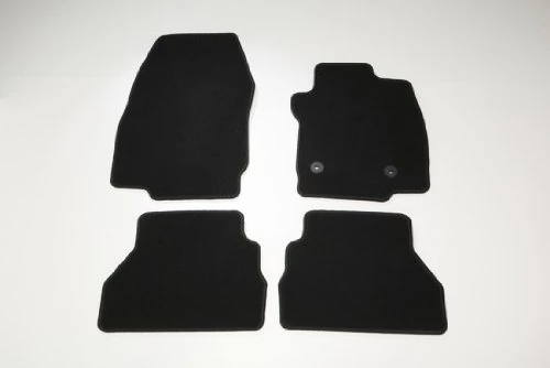 Ford 1800233 Velour Front and Rear Carpet Mats, Set of 4