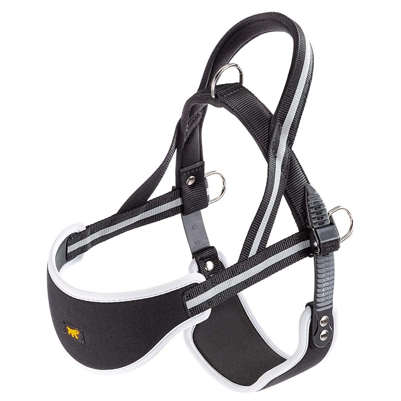 Ferplast Dog Harness ERGOCOMFORT NORDIC, Swedish Harness for Dogs, Comfortable Padded, Reflective, Closure with Micro-regulation, Quick Release, MEDIUM
