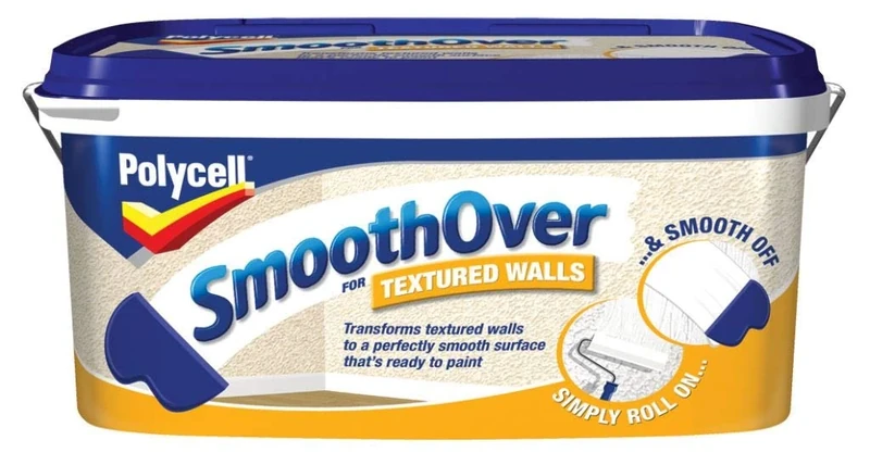Polycell SmoothOver for Damaged and Textured Walls 5L