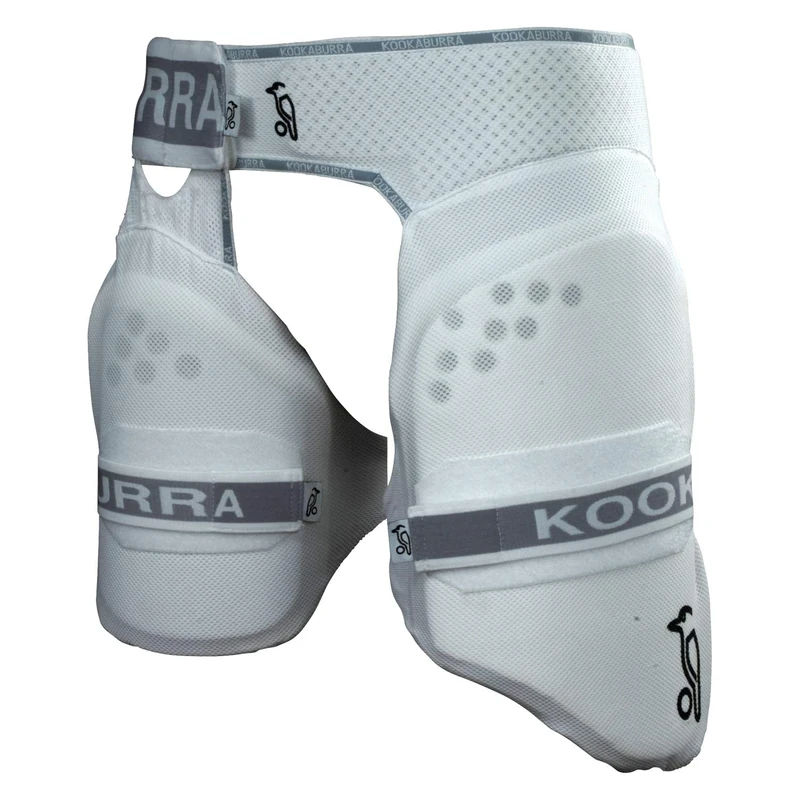 Kookaburra Pro Guard Players, Small Adult Left Hand, White