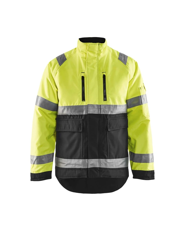 Blakläder 482719773399L Size Cl.2 Large "High Vis" Winter Jacket - Yellow/Black