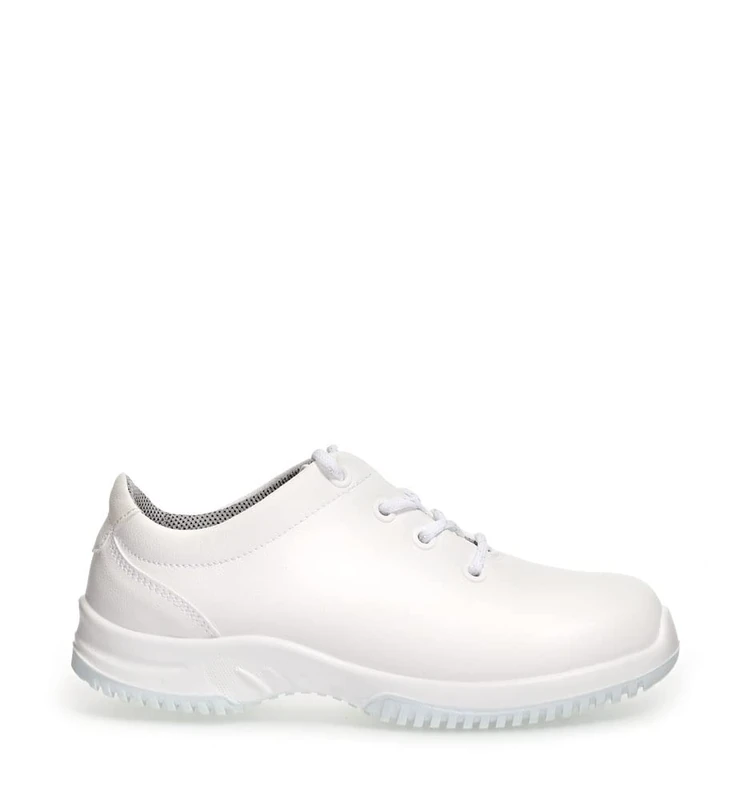 Abeba 1780-38 Size 38 "Uni6" Safety Low Shoe - White - EN safety certified