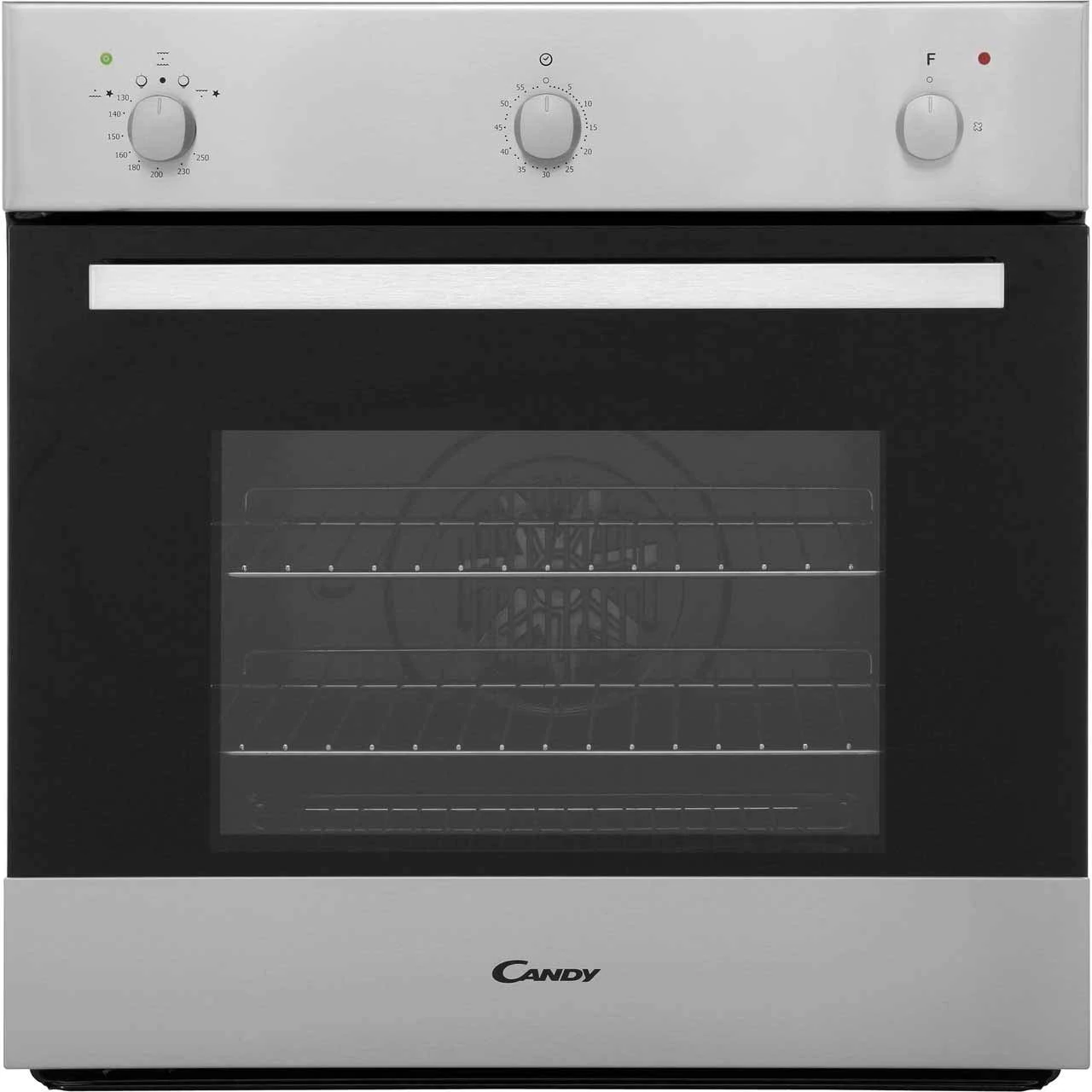Candy Gas Single Oven - Stainless Steel