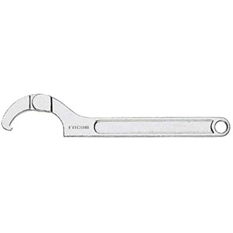 Facom 125A.80 Wrench, 65mm, 5 Wrench Sizes, Chrome Finish