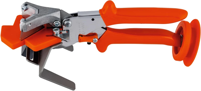 Original LÖWE Professional Sealing Profile Scissors 4.104/YR with Stop Plate for Use in Window Construction - Y-Cut for Notching Sealing Profiles on Inner Corners, Metal