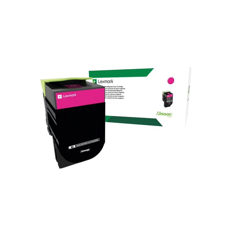 Lexmark 80C20M0 802M Magenta Return Program Toner - yields up to 1000 standard pages - (Consumables > Ink and Toner Cartridges)
