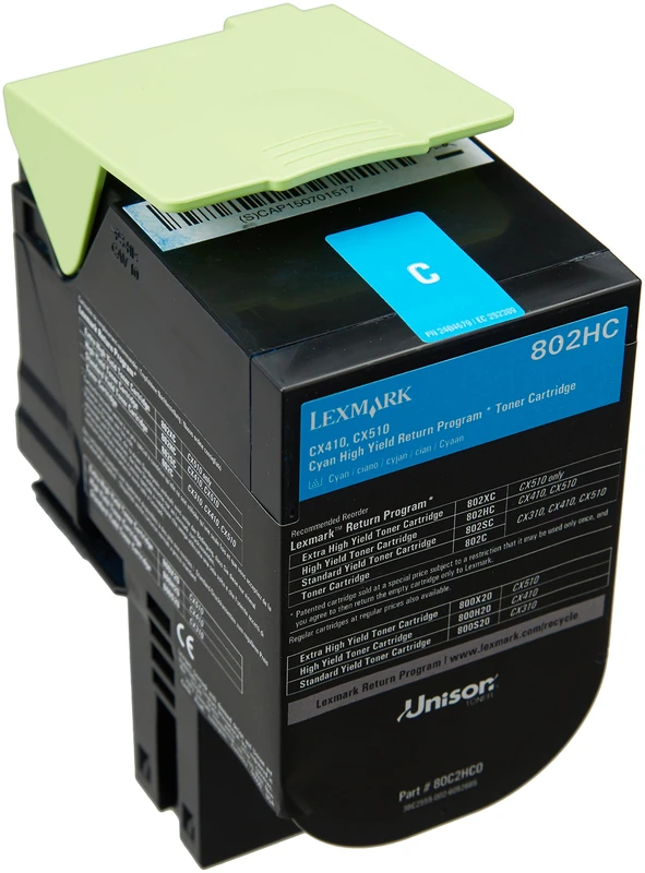 Lexmark Cy Rtn Prog 3K Tnr 80C2HC0