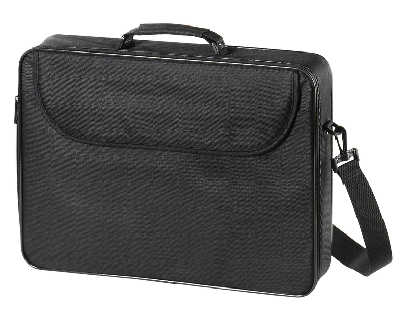 Vivanco NB ESS Laptop Bag with Shoulder Strap and Handle for Laptops up to 43.9 cm / 17.3 Inches Black