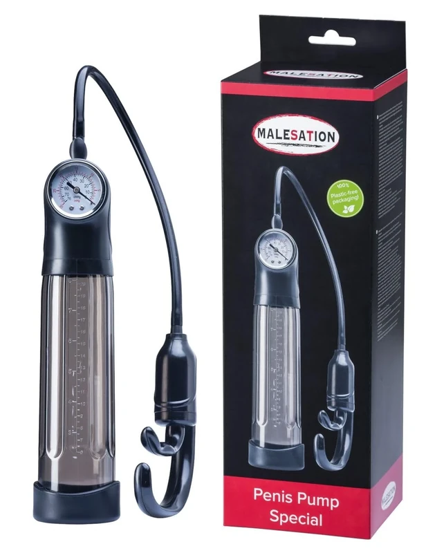 MALESATION Special Penis Pump Black 24 cm