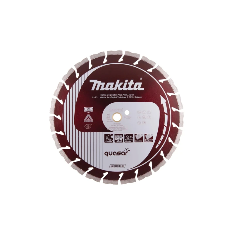 Makita B-13465 Quasar Segmented Rim