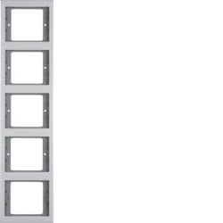 Hager K5 – 5 Elements Vertical Aluminium Frame