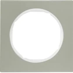 Hager R.3 – Frame R3 Steel 1 Element White Polar