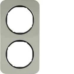Hager R.1 – Framework R1 Steel 2 Elements Black