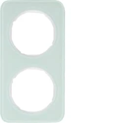 Hager r.1 – Frame R1 2 Elements White Polar Glass