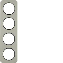 Hager 10142104 Stainless Steel Light Switch (Stainless Steel, 294.2 mm, 81.2 mm, 2 Pieces)