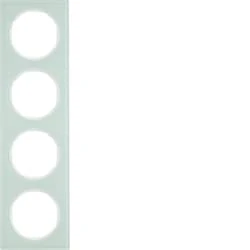 Hager R.3 – Framework R3 4 Elements White Glass Polar