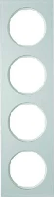 Hager r.3 – R3 Aluminium Frame 4 Elements Polar White