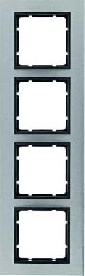 Hager 10143606 Wall Plate/Switch Cover Stainless Steel Wall Plates & Switch Covers Stainless Steel 303 mm 95 mm