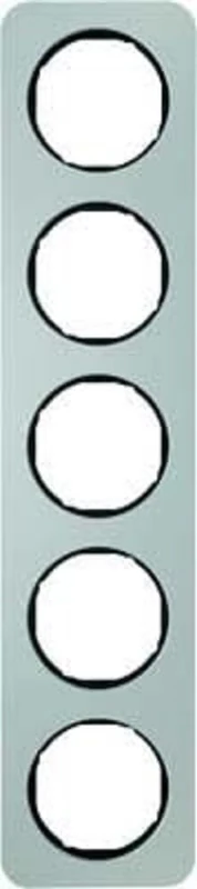 Hager R.1 – Framework R1 5 Elements Aluminium/Black