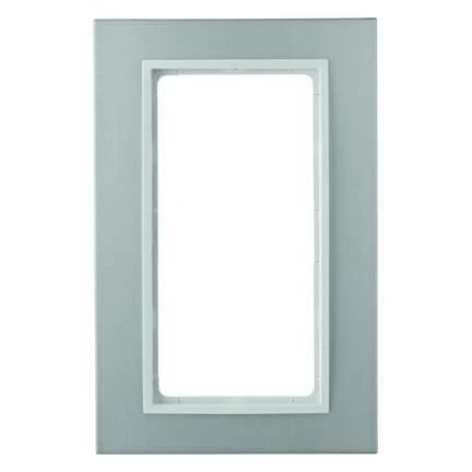 Hager B7 – Frame for Keyboard KNX Aluminium/Polar White Matte
