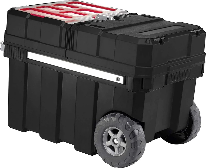 Keter Master Pro Masterloader 17191709 Tool Trolley Plastic Black / Red