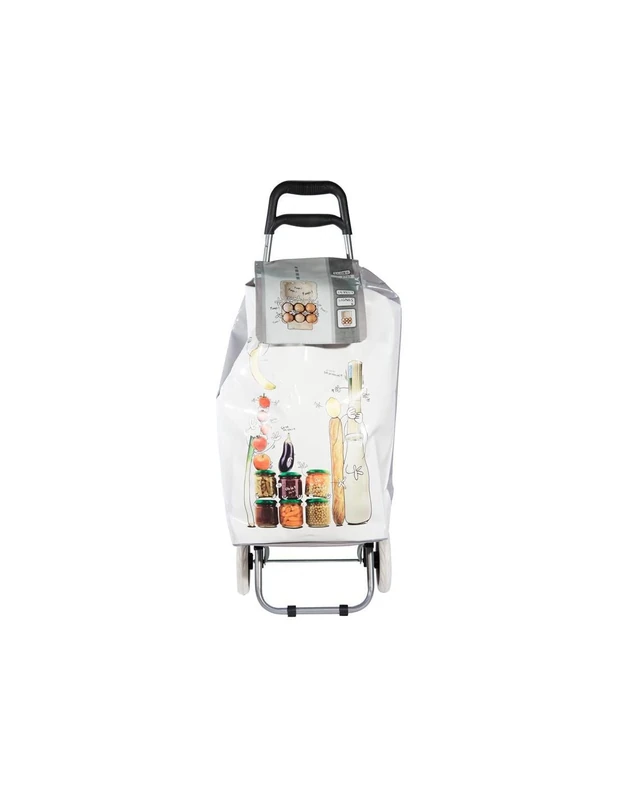 ENTRE TEMPS Ludik Shopping Trolley Vegetable Print (Assorted Color)