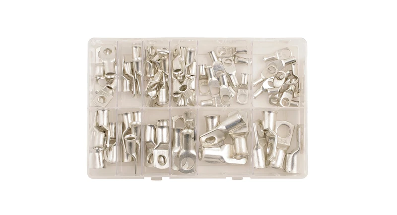 Connect 31884 Assorted Copper Tube Terminals Box 80pc